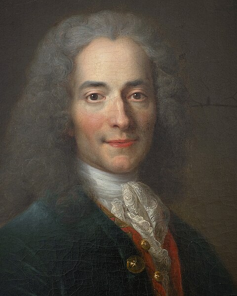 Portrait de François-Marie Arouet, dit Voltaire, Lumières (1694-1778)