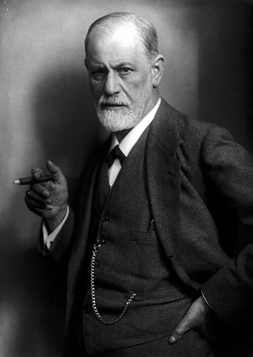 Portrait de Sigmund Freud, Psychanalyse (1856-1939)