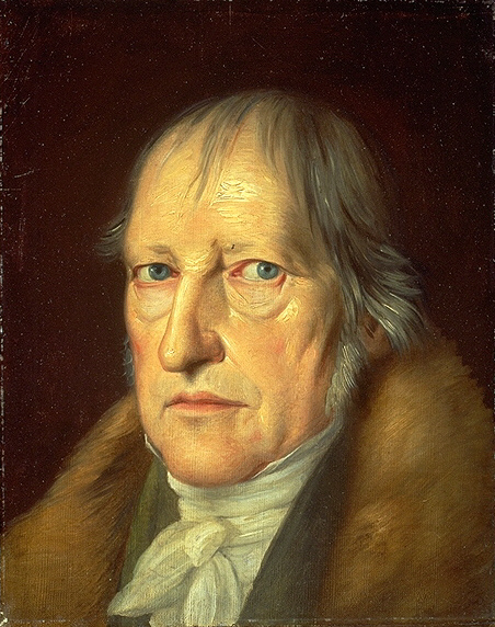 Portrait de Georg Wilhelm Friedrich Hegel, Idéalisme allemand (1770-1831)