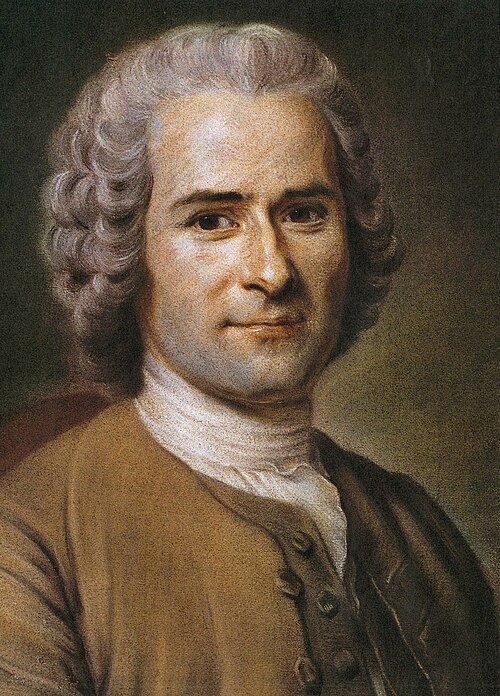 Portrait de Jean-Jacques Rousseau, Lumières (1712-1778)